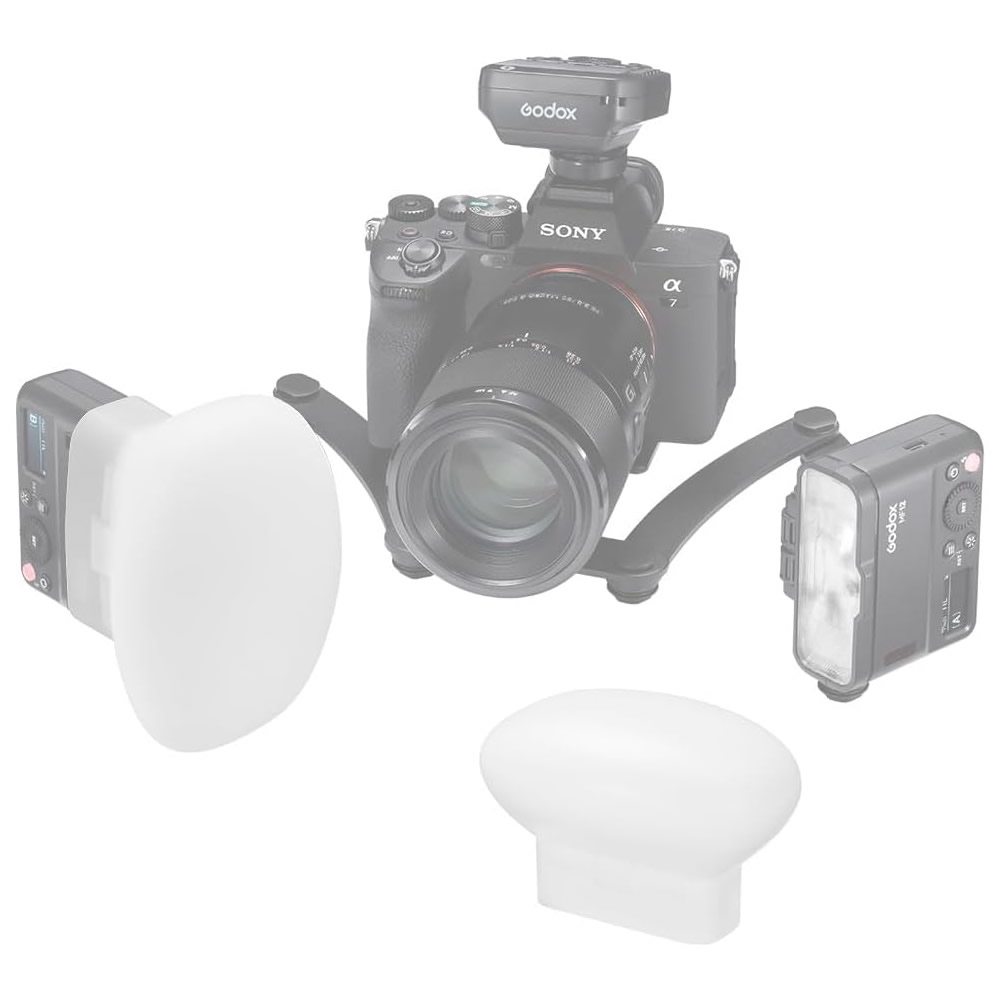Godox MF-DD Flaş Difüzörü - Dental Diş Portre Makro Fotoğrafçılık - Görsel 5