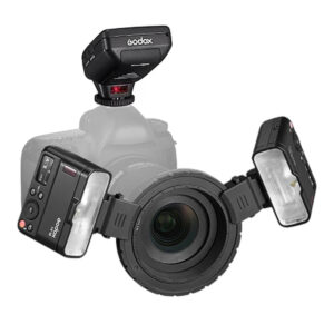 Godox MF12 Makro Flaş İkili Set + XPRO-C TTL Canon Tetikleyici