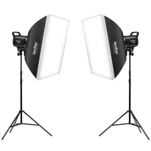 Godox SL60II Bi 60W Bi-Color COB LED Video Işığı 2'li Set