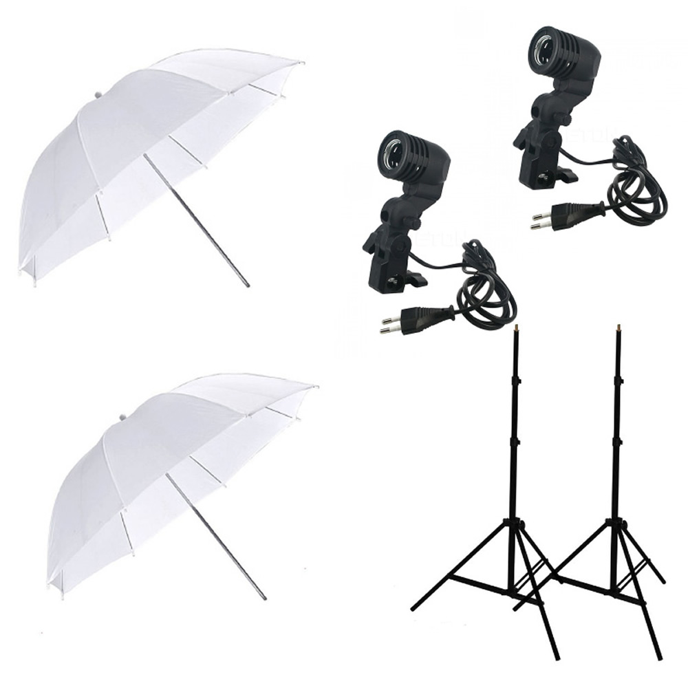 Godox UB-008 33inç 84cm Transparan Şemsiye Tek Duylu İkili Set Bundle - Görsel 4