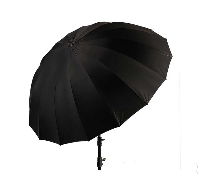 Godox UB-L3 60inç 150cm Büyük Siyah / Gümüş Şemsiye - Görsel 5