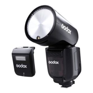 Godox V1 Pro Canon Uyumlu Yuvarlak Kafa Tepe Flaşı​ Fareyi Resmin Üzerine Getirin