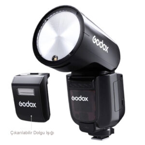 Godox V1 Pro Sony Flaş Full Set (Flaş, X2 Tetikleyici, 15x20 Softbox, Tripod) Fareyi Resmin Üzerine Getirin