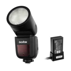 Godox V1 Sony Flaş Full Set (Tepe Flaş + Tetikleyici + Ayak + Softbox) Fareyi Resmin Üzerine Getirin