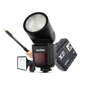 Godox V1 Sony Flaş Kit (Yuvarlak Kafa) FULL Set Fareyi Resmin Üzerine Getirin