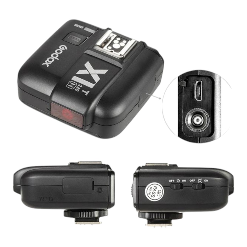 Godox X1 HSS TTL Kablosuz Flaş Tetikleyici (Nikon 1+1) - Görsel 2