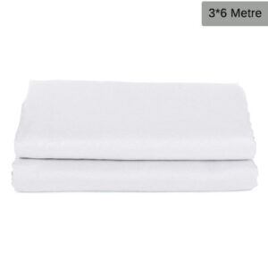 GDX Kumaş Fon Beyaz (3x6 Metre) Katlanabilir / Yıkanabilir