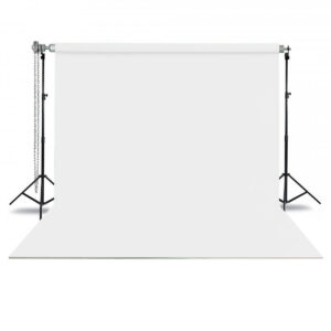 GDX Seyyar Beyaz Fon Perde (Kumaş) 2.70x5.80 Metre