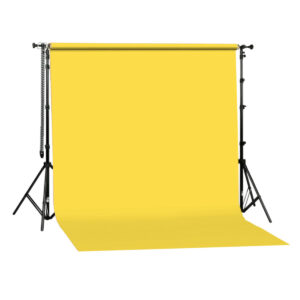 GDX Seyyar Kağıt Sonsuz Stüdyo Fon Perde (Canary) 2.70x11 Metre