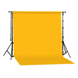 GDX Seyyar Kağıt Sonsuz Stüdyo Fon Perde (Deep Yellow) 2.70x11 Metre