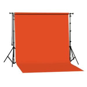 GDX Seyyar Kağıt Sonsuz Stüdyo Fon Perde (Tangelo) 2.70x11 Metre