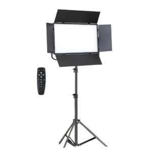 GDX P500C Bicolor Profesyonel Tekli 300W LED Panel Video ve Fotoğraf Stüdyo Işık Seti