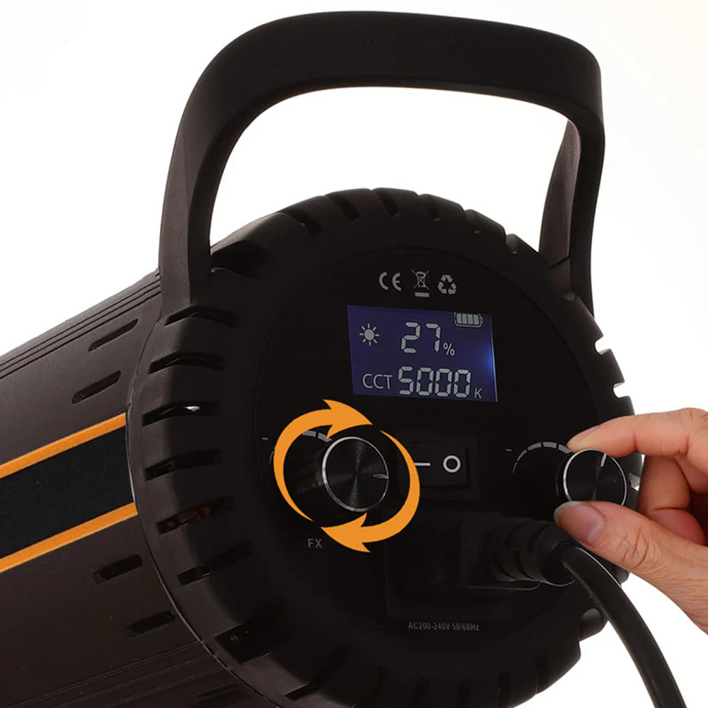 GDX HD-120II C BiColor Tekli Işık Seti 120W Fotoğraf ve Video LED Işığı - Görsel 3