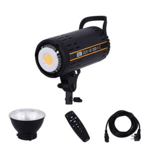 GDX HD-120II C BiColor Tekli Işık Seti 120W Fotoğraf ve Video LED Işığı Fareyi Resmin Üzerine Getirin