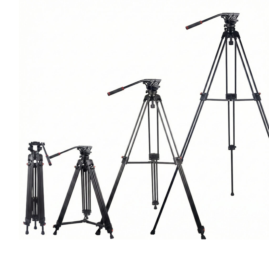 GDX 985 Profesyonel Video ve Fotoğraf Pratik Tripod - 6. görsel