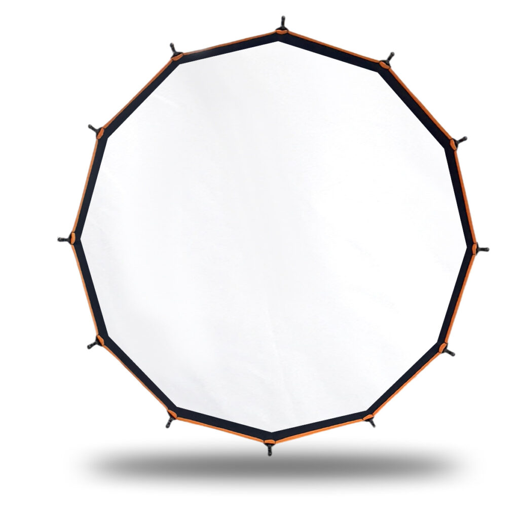 GDX 120cm Parabolik Tek Tıkla Kolay Kurulum Stüdyo Fotoğraf Softbox - 4. görsel
