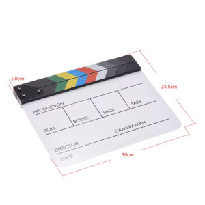 GDX CLP-01 Klaket - Clapperboard Clapboard Fareyi Resmin Üzerine Getirin