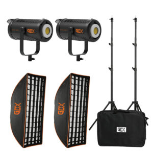 GDX EL-300C II Video ve Fotoğraf Sürekli Işık İkili Set