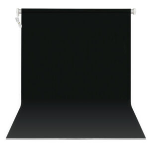 GDX Sabit Kumaş Siyah Fon Perde 2.70x5.80 Metre - Tavan ve Duvar İçin