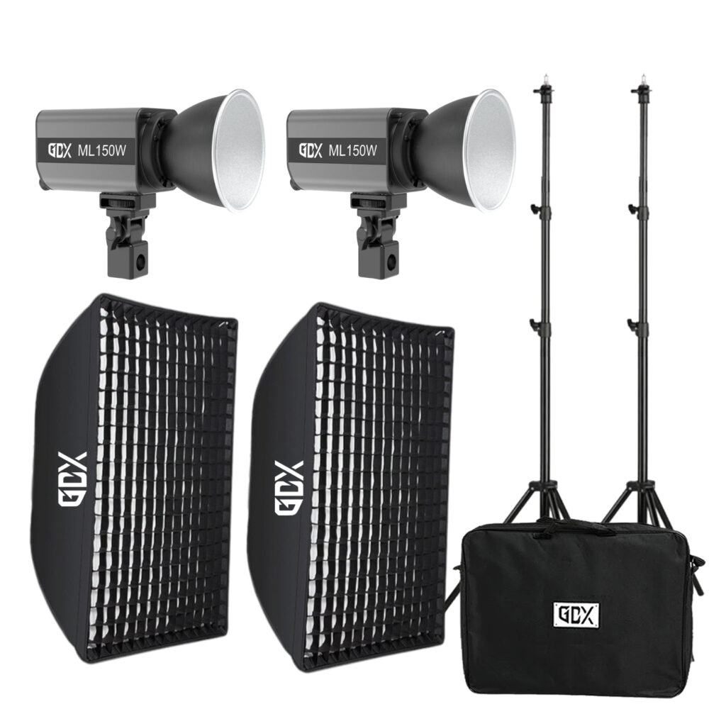 GDX ML150W BiColor İkili Video Led Sürekli Işık Seti