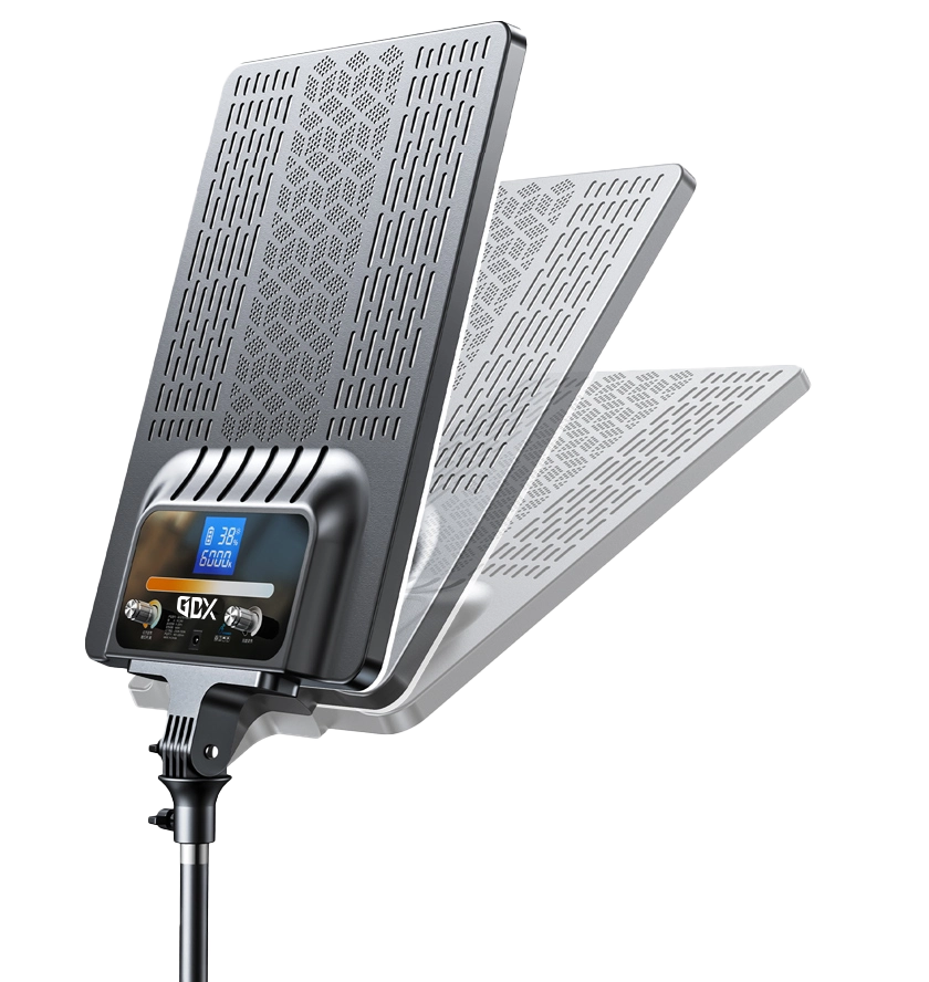 Gdx P300TS BiColor Fotoğrafçılık ve Stüdyo Aydınlatması 80 Watt LED Video Panel Sürekli Işık - Görsel 3