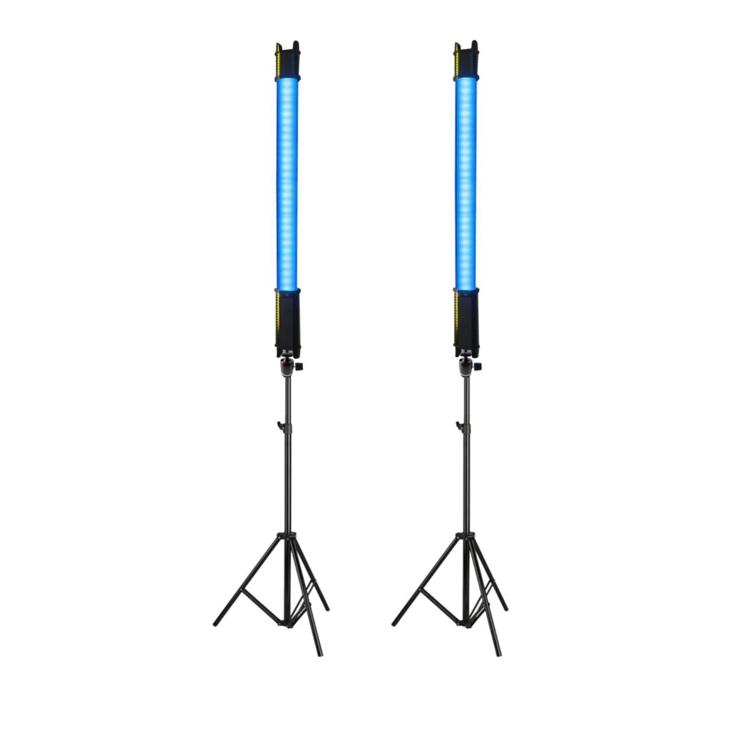 GDX TB-60 RGB İkili Fotoğraf ve Video Tüp Işık Seti - 2. görsel