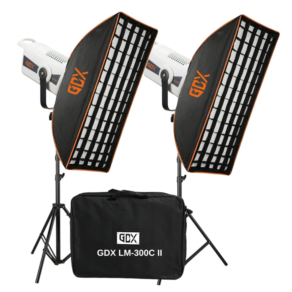 GDX LM-300C II İkili Set Video ve Fotoğraf Sürekli Işık - 3. görsel
