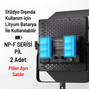 GDX CF-900R Rgb Led Tekli Video ve Fotoğraf Işık Seti Fareyi Resmin Üzerine Getirin